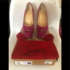 Christian Louboutin Drapesse Platform Pumps